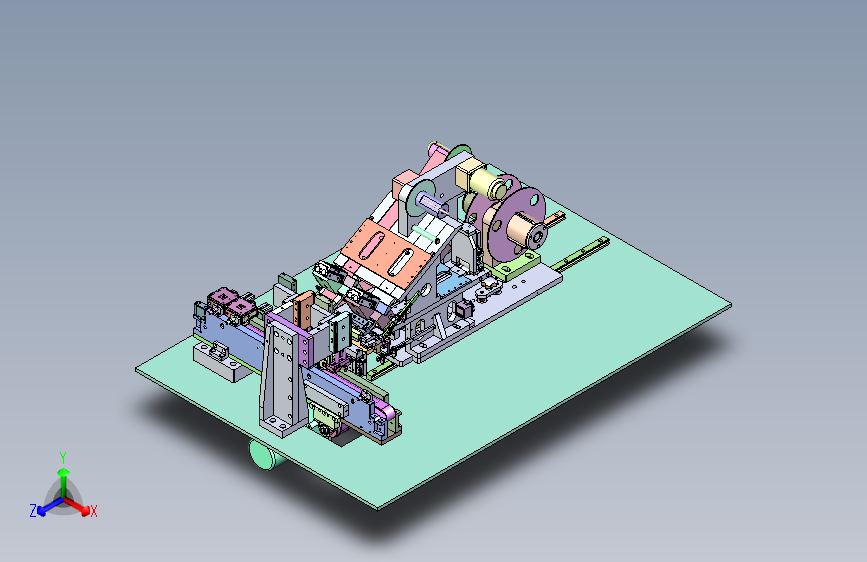 笔记本电脑板对板连接器自动贴胶组装机