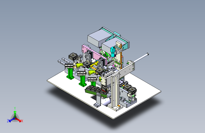 蓝牙耳机充电盒触点自动焊接机