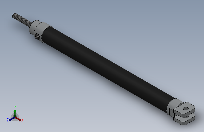 20x8x225mm销式长圆筒气缸 sw16