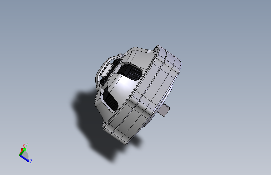 BLDC无刷直流执行器（伺服电机） STEP格式