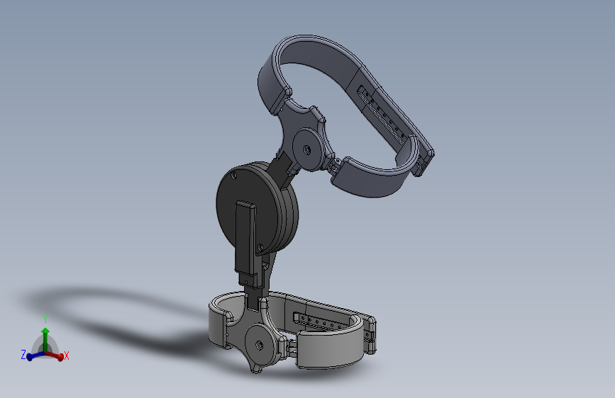 柔性可穿戴膝关节保护外骨骼行走助力设备 1569040==wb10