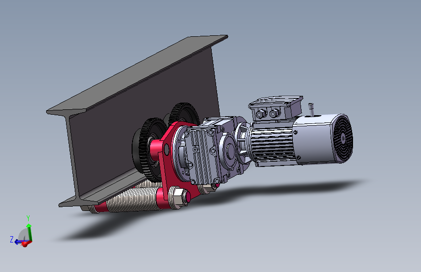 老式电动跑车F系列减速机