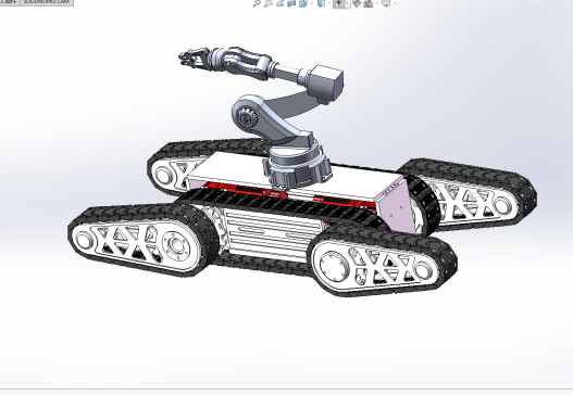 履带式救援机器人 1723176