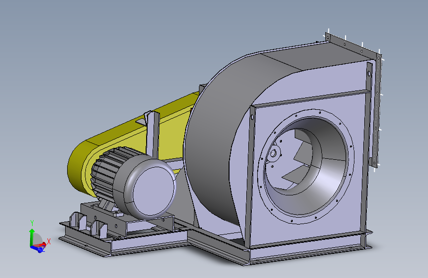 离心风机450  step