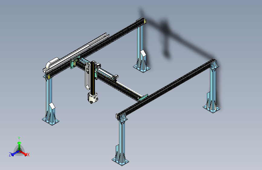 龙门架抓取提升机械臂--1486358-100