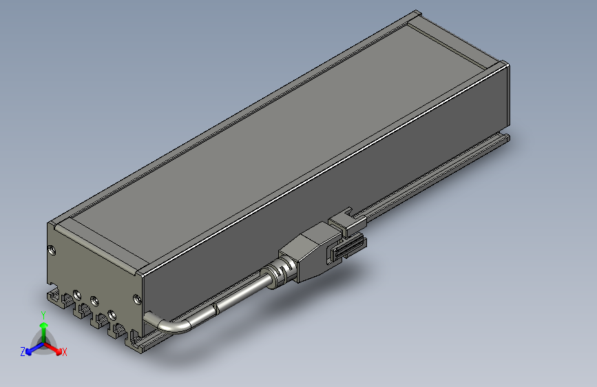 CST-2BS14738-条型光源3D模型