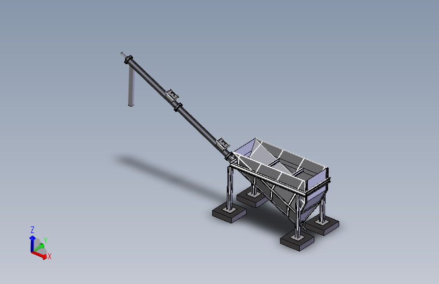 进料器螺杆输送机   step