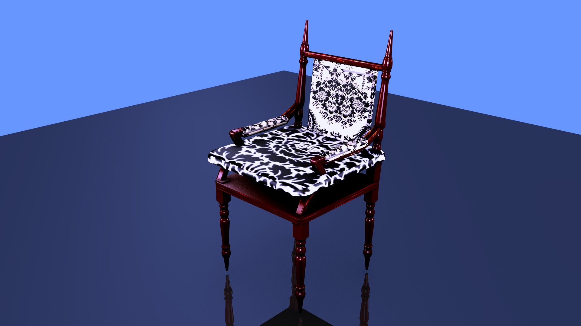 3D打印的扶手椅