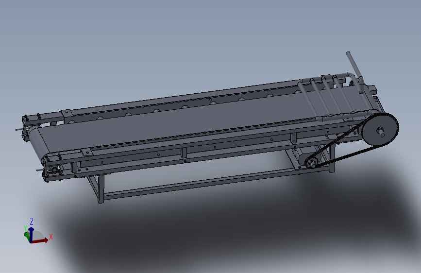 皮带机设计模型图 347005==wb05