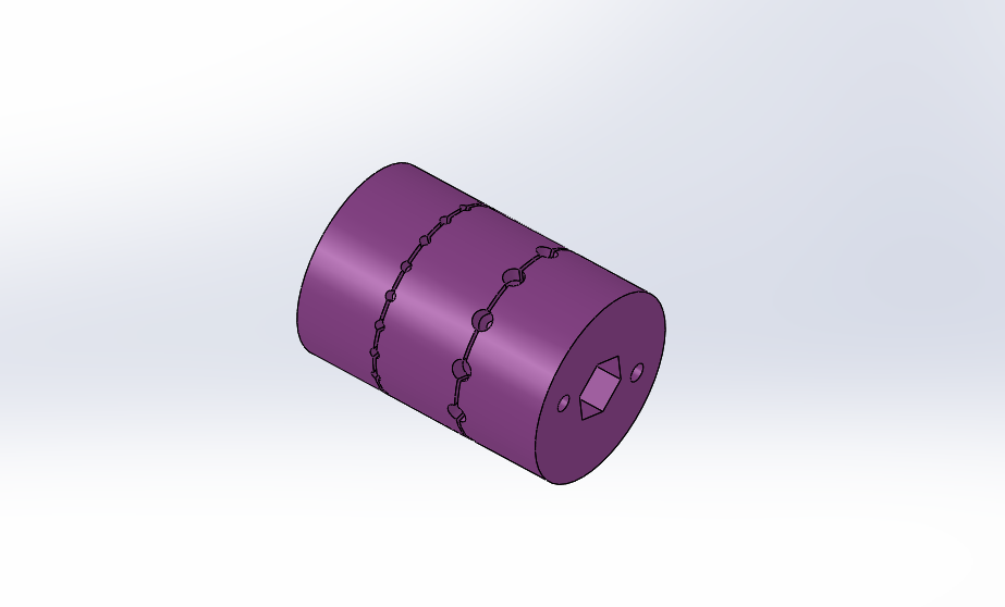 一种播种机模型