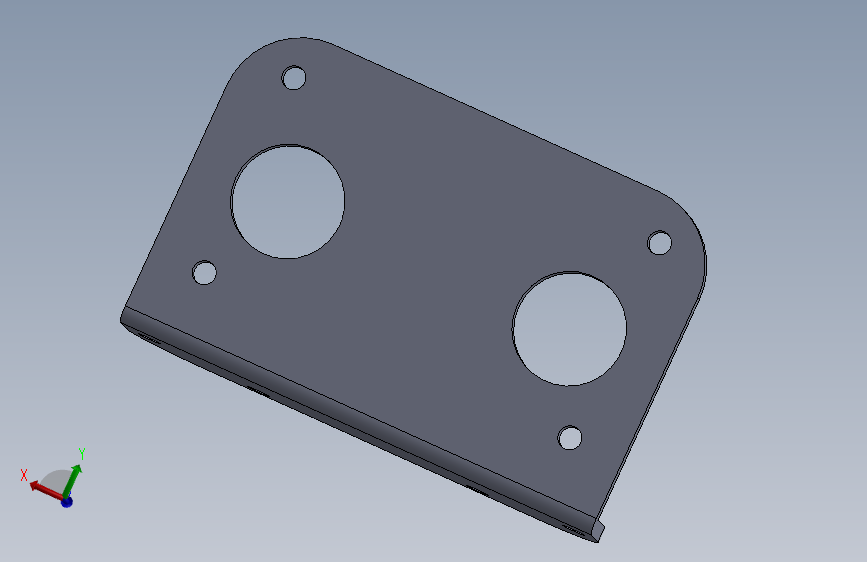 L型直流电机支架