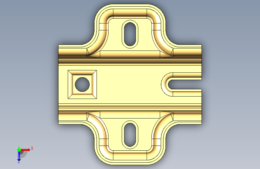 SolidWorks模型设计视频指南 俯视图