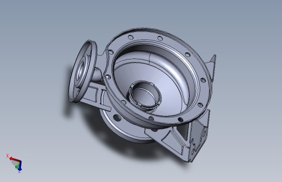 薄钢板材质泵壳体