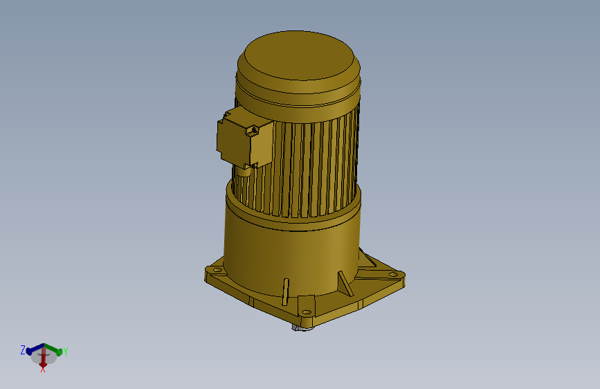 CV40-2200-50S立式减速马达(减速比3-200）