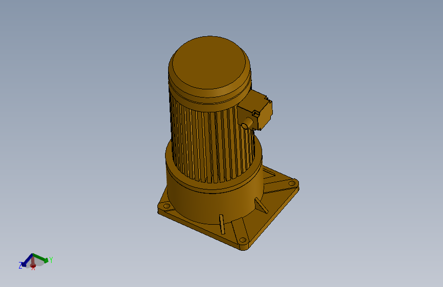 NCV50-5500-10S立式减速马达（减速比3-200）