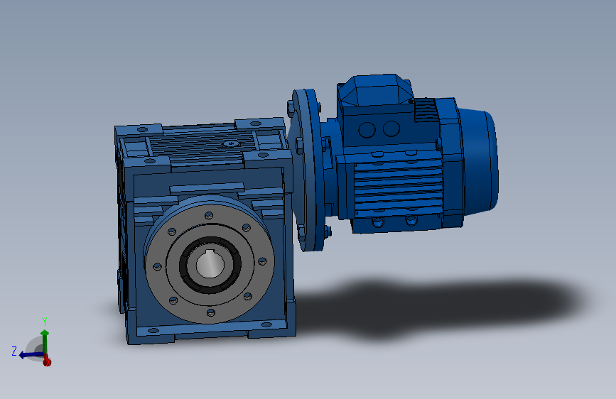 轮蜗杆减速机[RV90-100-0.75kW-FA1]