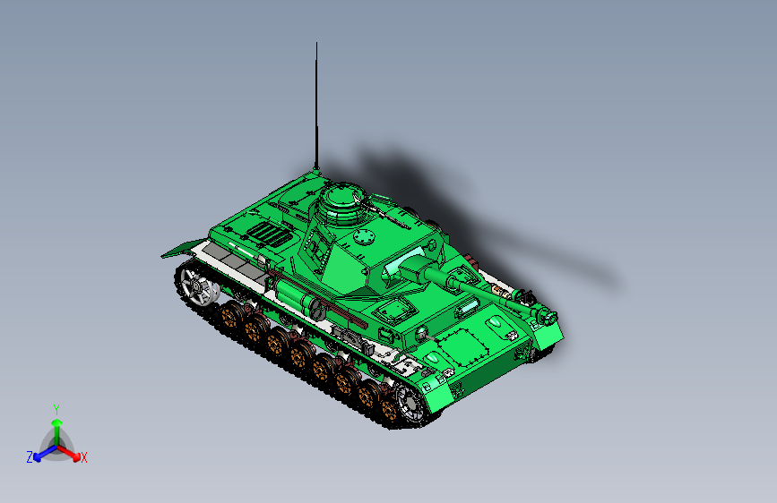 M1A2坦克完美模型