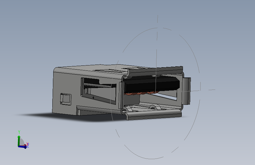 USB 接口的母座（插座） USB Type-A 母座USB