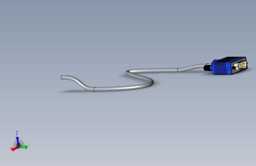 VGA 视频线缆的插头