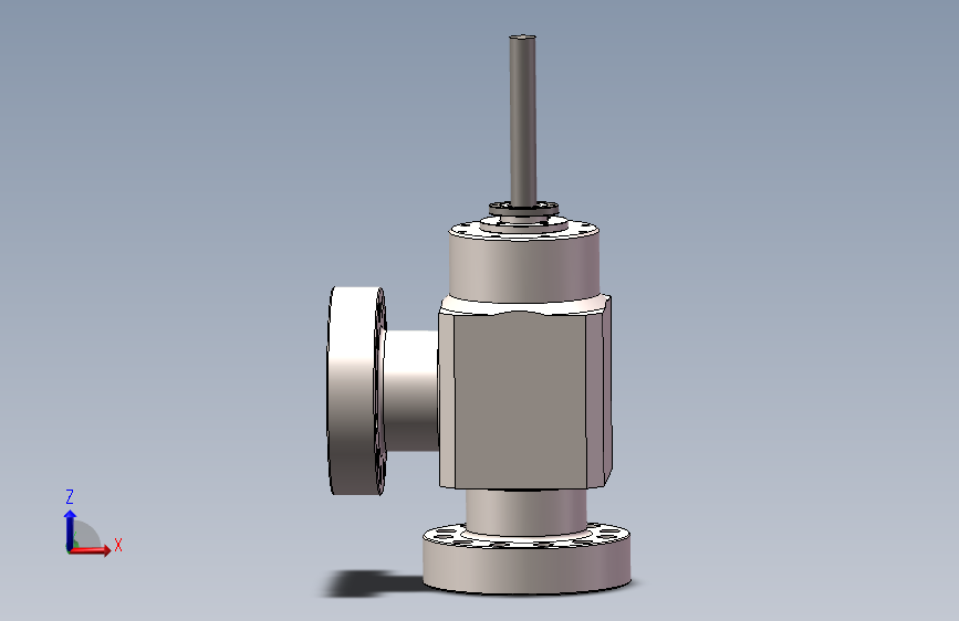 超高压角式截止阀-DN300-2500lb
