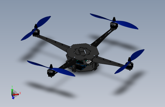 超声四轴飞行器无人机