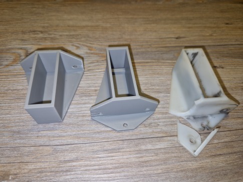 侧锁结构的车库门配件