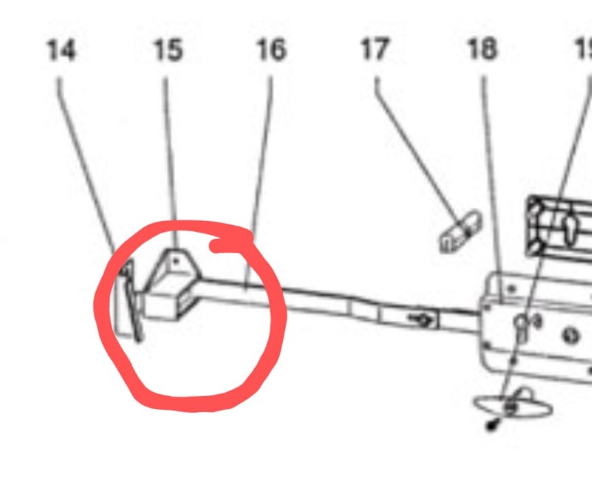 侧锁结构的车库门配件