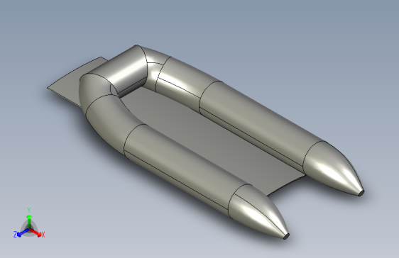 充气式橡皮艇气囊