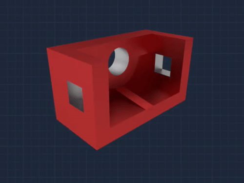 抽象几何三维模型