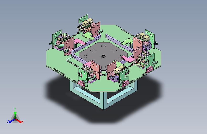 5G 基站主板精密定位夹具 FPC-600 型
