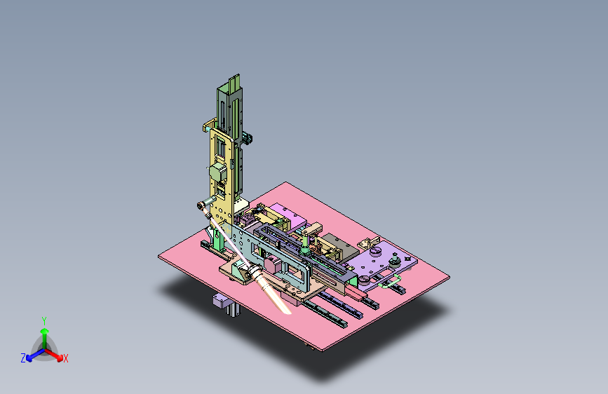 ASM-150耳机充电盒自动点胶组装机