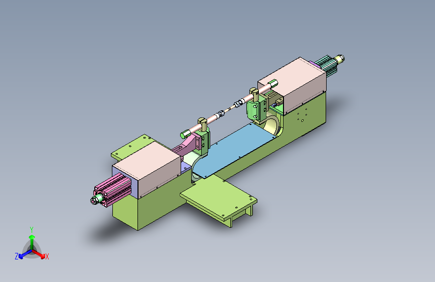 AXT-300 汽车半轴花键滚压成型机