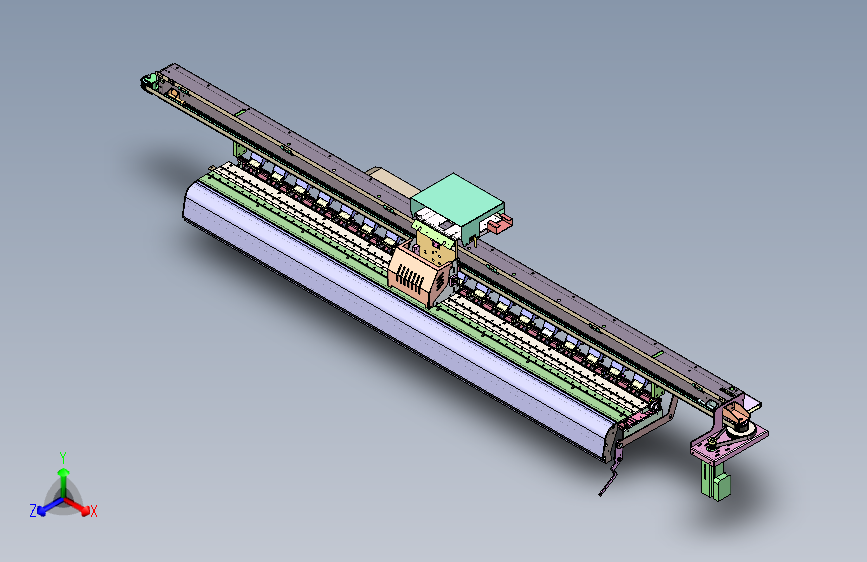 JWE-800 经编机电子梳栉横移装置