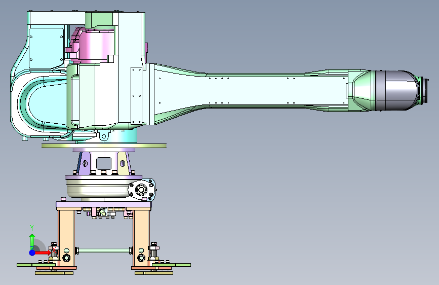 RBT-650 汽车白车身焊接机器人 正面视图