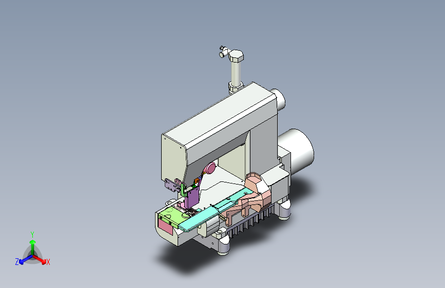 WSM-500 高速筒式绷缝机