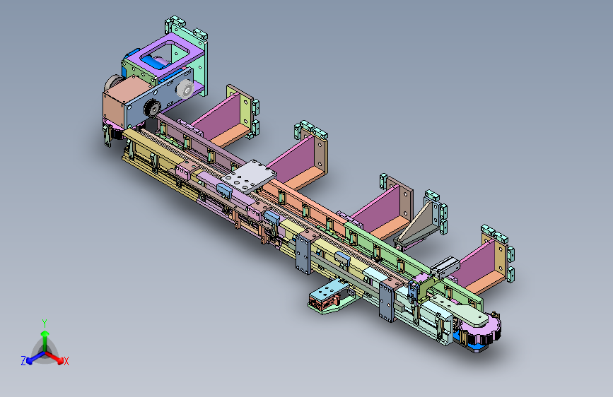 电梯导轨自动校直生产线