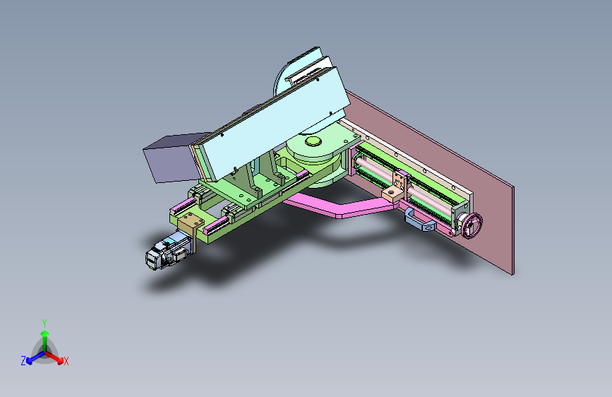动力电池模组翻转扫码工作站