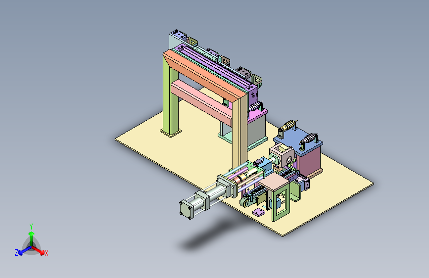 减震器活塞杆自动校直探伤生产线