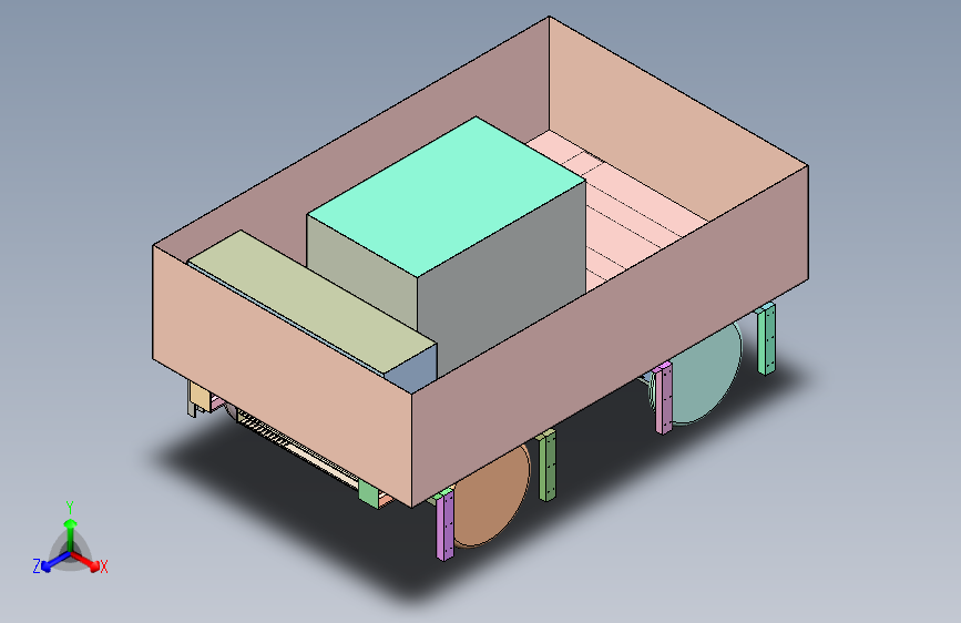 爬坡搬运机器人