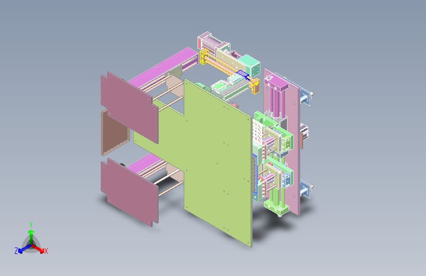 汽车方形动力电池模组点胶检测设计