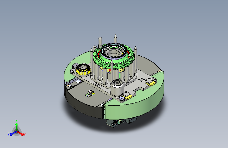 汽车驱动电机定子装配工装