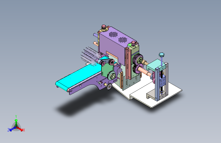 软包香烟滤棒输送分切单元 FBS-250 型