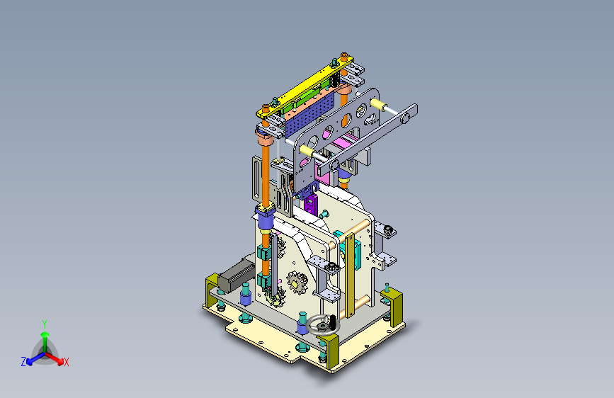 手机中框自动点胶保压工装