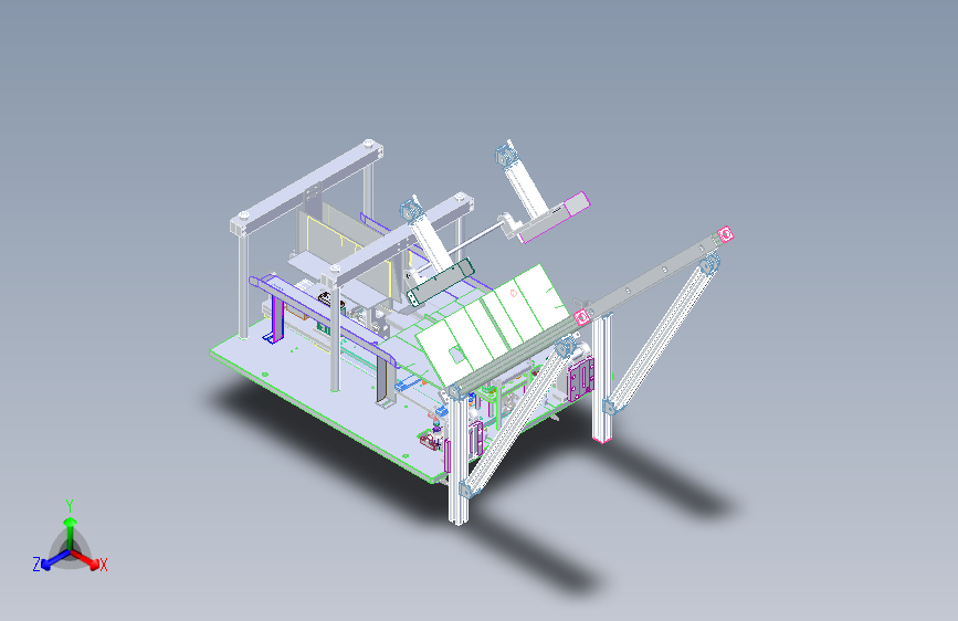 外卖餐盒自动折盖封箱机