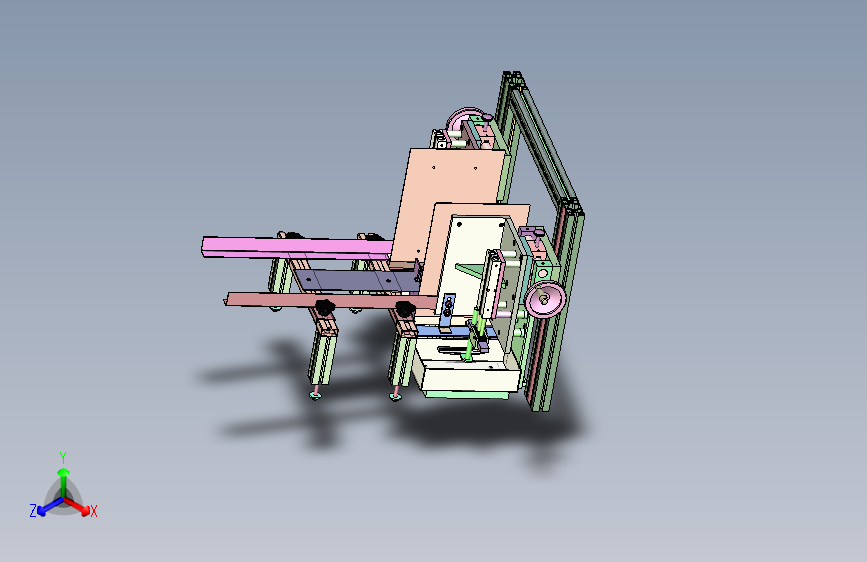 液晶显示屏背光模组手动组装治具
