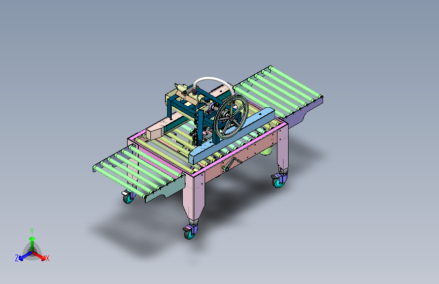 纸吸管自动淋胶裁切机