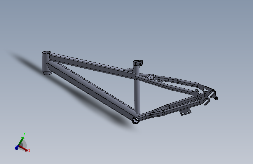 创新轻量级车架