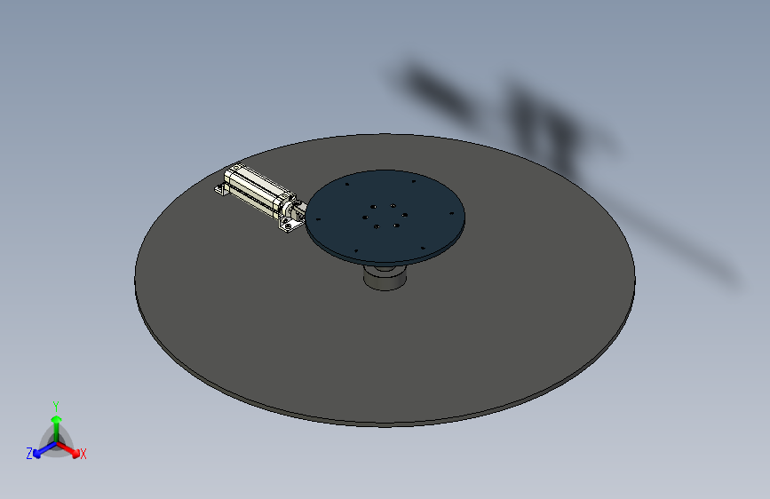 带Biella-Manovella机构的分度转台