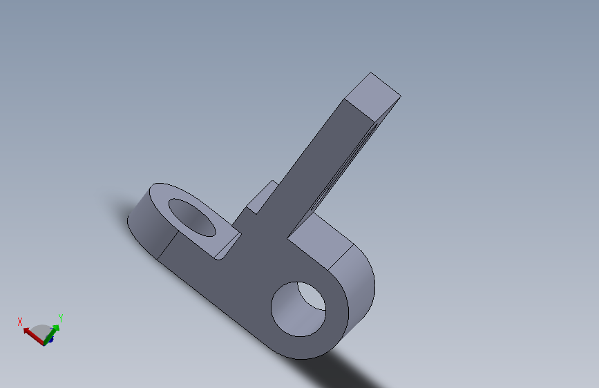 带槽可调高度支架