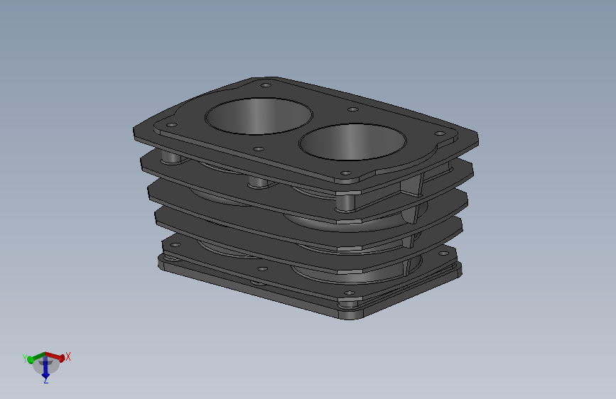 带衬套功能的发动机缸体